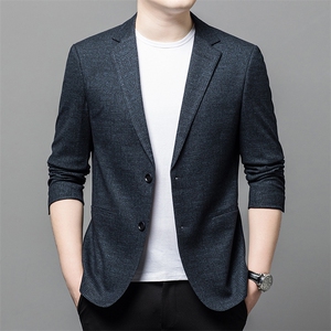 Y6618钱塘2020-2秋季薄款新款时尚休闲中青年男士西服外套P145图片