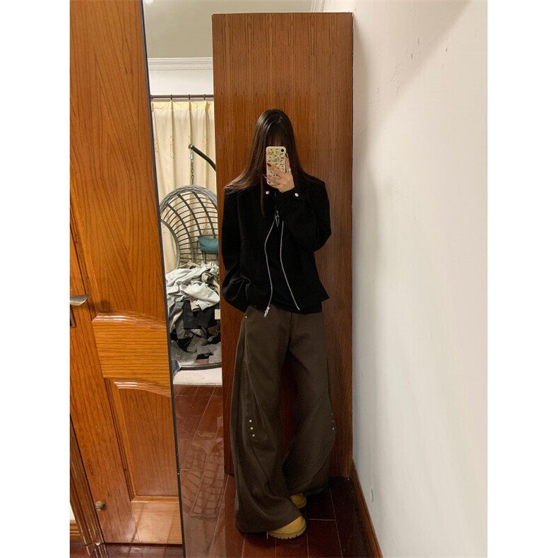 【有货】K2024CC-特P65弯刀西裤男小众设计高级感休闲裤子,男装休闲裤,星座1007（原301D）