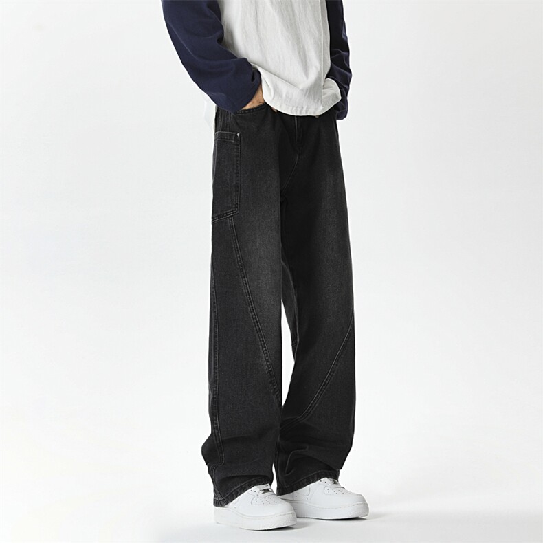 现货~~美式高街小众休闲牛仔裤男3BK525-P65，男装牛仔裤，星座515