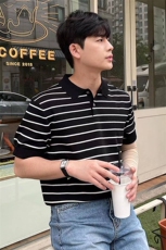 25春夏现货短袖条纹POLO衫男式短袖T恤休闲上衣PL01P45，男装T恤，星座716A（原星座815-4）