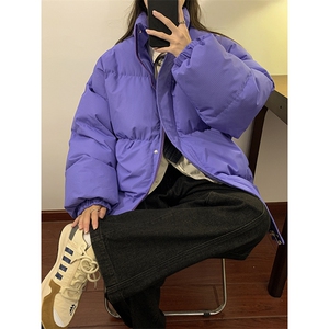 XZ213-GKMY8863-P98控118 抖音品质 直播供货立领保暖棉服面包服图片