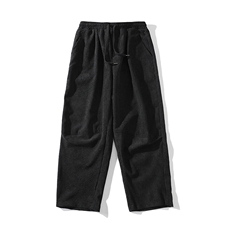 灯芯绒休闲裤子男秋季百搭直筒阔腿裤潮流宽松拖地裤K81P45控58，男装休闲裤，电商A140（原A102B-1）