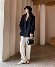 香丽迪秋装新款短款风衣，女装风衣，香丽迪1