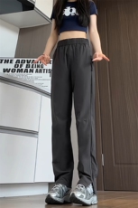复合版本侧拉链设计休闲大码纯色直筒休闲裤男K59551-特P50控98，男装休闲裤，电商A001-1