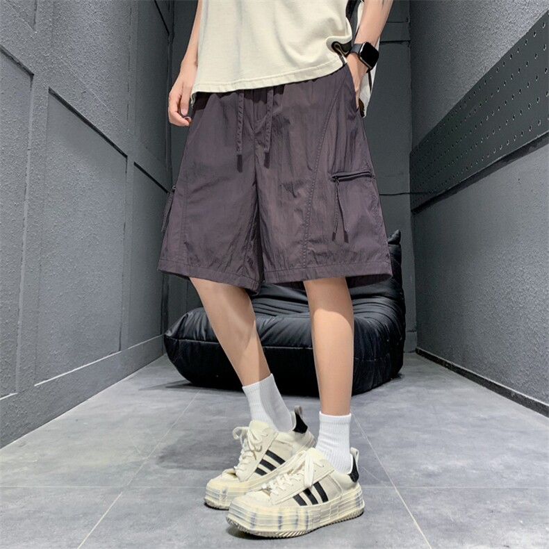 现货夏季工装短裤男ins潮牌休闲百搭潮流痞帅五分裤D02520-P38,男装休闲裤,星座308B-2