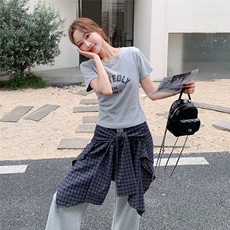 【新款现货】灰色设计感运动套装088-7727P165K228，女装套装/套裙，2C088