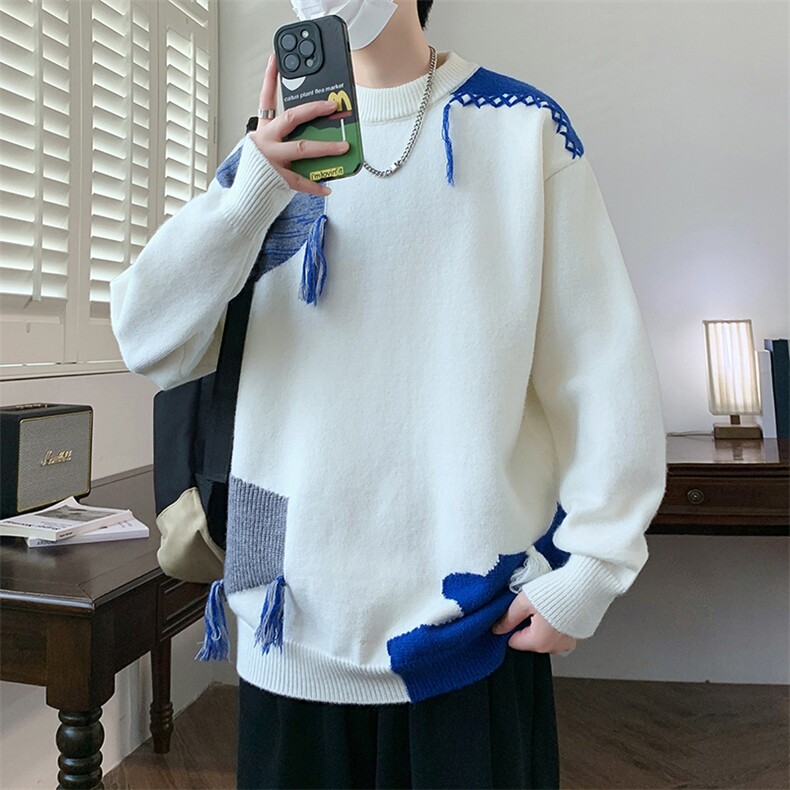 【新品】2025秋冬男士时尚休闲百搭针织毛衣潮流-M031-P50,男装针织衫/毛衣,星座1105-1