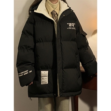 冬季宽松/连帽休闲外套潮加厚棉衣XZ102B-1M2686-P125，男装棉衣，星座102B-1