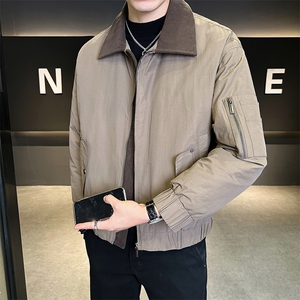 冬季店主羽绒服简约时尚保暖品质数据款简约外套男8670-P185图片