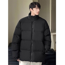 面包服男冬季棉服美式潮流加厚防寒宽松立领潮牌ins痞帅棉衣外套，男装棉衣，星座506A