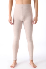 冬季保暖男士加绒加厚打底裤抗起球舒适修身休闲裤男装，男装休闲裤，群鹿羊绒