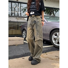 高质量2024新款小众设计感长裤8022-P65，男装休闲裤，星座1109-3