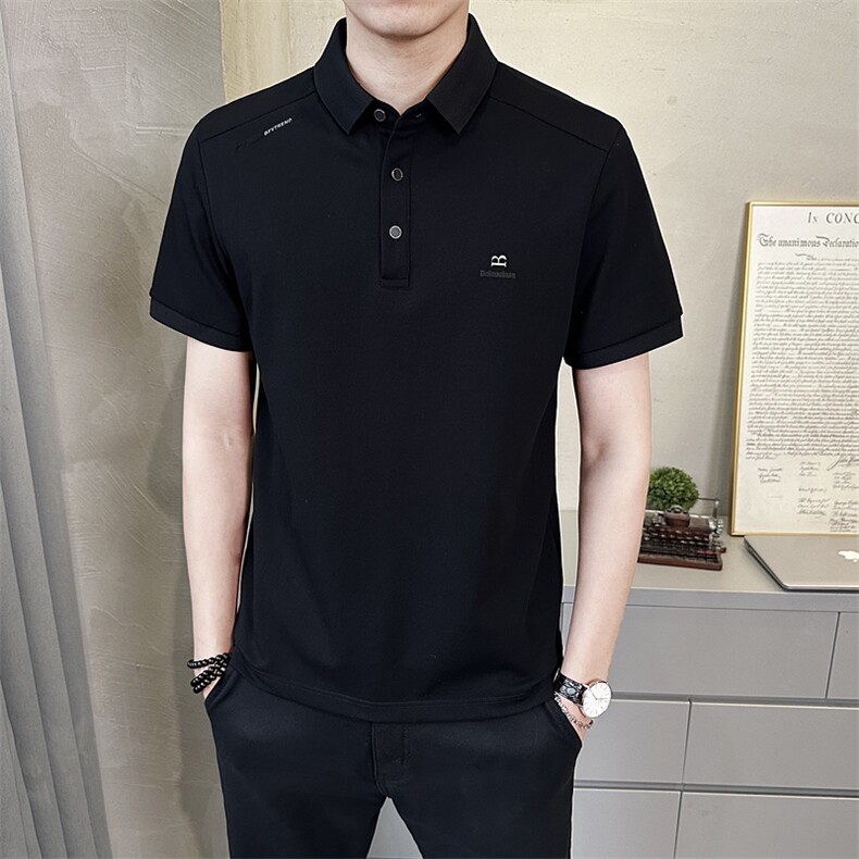 夏季新款男士短袖T恤时尚百搭休闲上衣潮牌半袖Polo衫PL9003-P63,男装T恤,电商A237