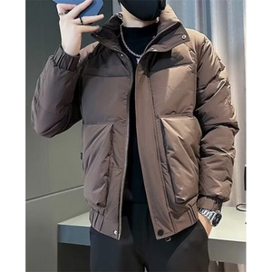 冬季新款男装纯色外套男修身立领棉衣短款上衣夹克 M617,男装夹克,星座1116A（原606A-3）
