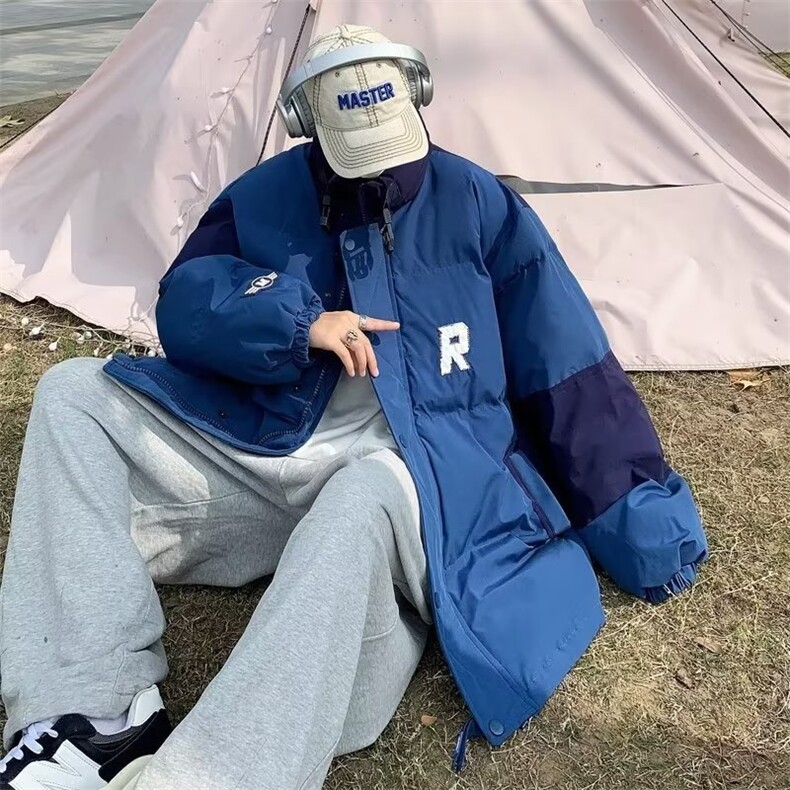 绣花棉衣男冬季棉袄外套韩版潮流面包服MY889P82,男装棉衣,星座1116-2