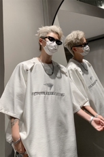 解构金属短袖T恤夏季小众设计感圆领半袖体恤XZ514-2-202474-P58，男装T恤，星座514-2(原B239)