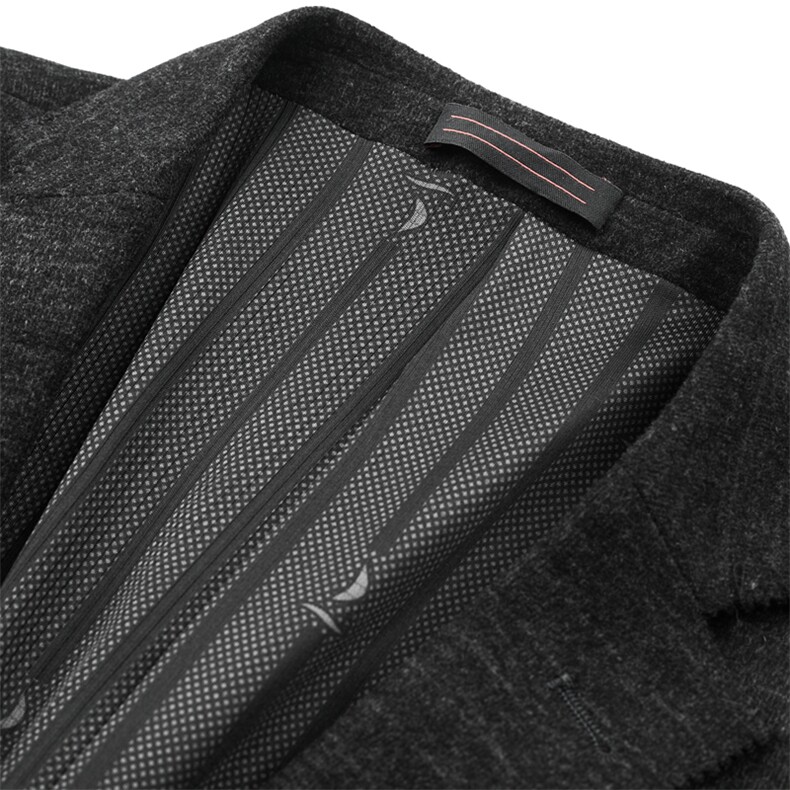 秋冬季新款男商务休闲单西韩版西装中年西服外套MY804-P175,男装西服,电商B212（原钱塘6029）
