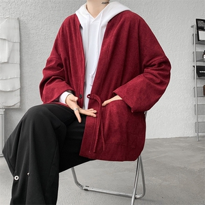 现货 KS10075-特P40 控78 新款衬衫男复古新中式大码外套图片