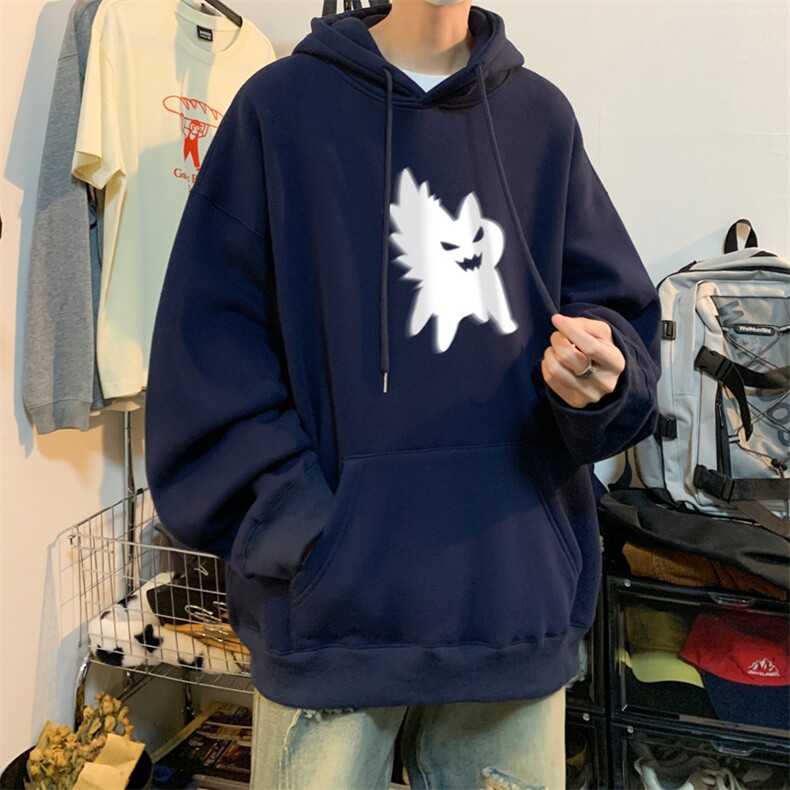！连帽圆领卫衣男装港风帽衫男LM170-P35,男装卫衣,电商B367