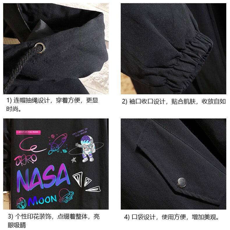 JK41186-P85加棉款-P115纯棉连帽夹克男士大码工装夹克男砖墙,男装夹克,电商A040A