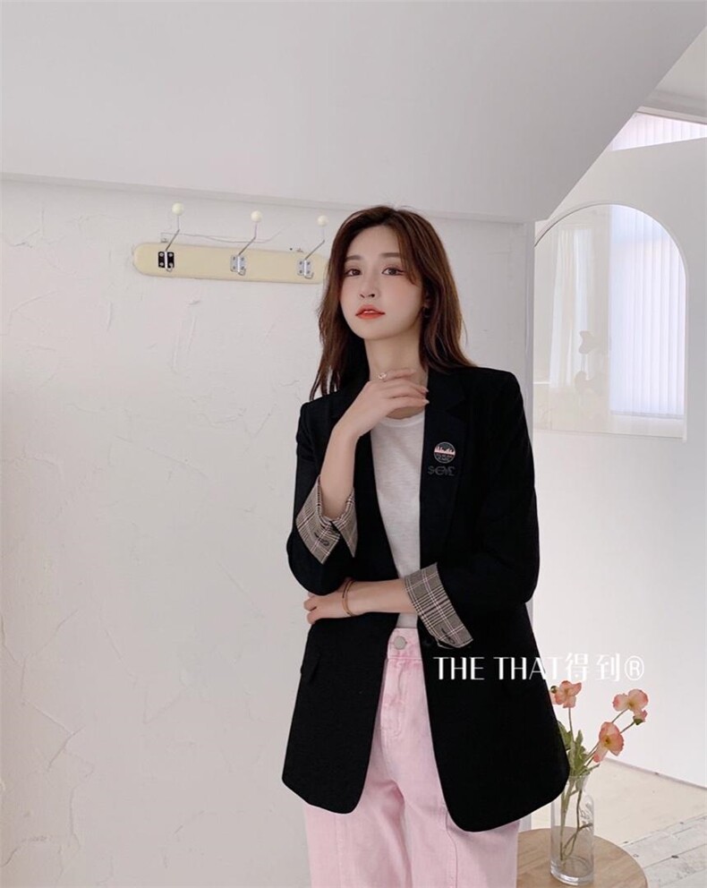 秋款西服外套，其它，得到THETHAT