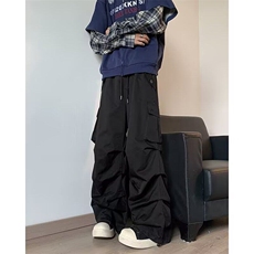 伞兵哈伦工装冲锋裤男女时尚vibe户外登山运动大口袋休闲直筒，男装休闲裤，星座218-1（原230）