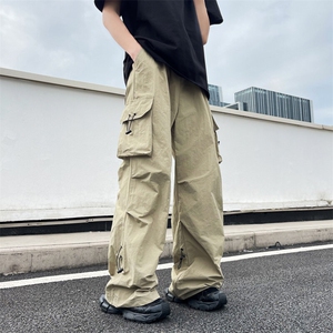 早秋季潮牌工装裤三防冲锋裤休闲裤直筒运动裤男女M987-p42有现货图片
