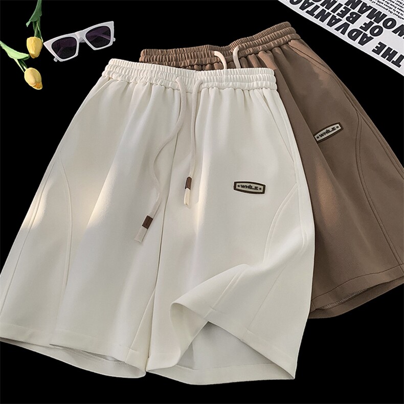 大人气港风宽松五分裤男短裤416B-1-DK821-特P28限48,男装牛仔裤,星座416B-1