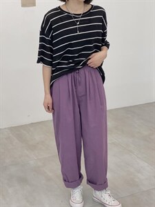 夏季新款，条纹T恤图片