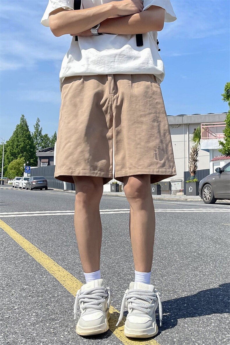潮牌多巴胺短裤男士夏季美式休闲五分裤225-2-K602-P28,男装牛仔裤,星座225-2