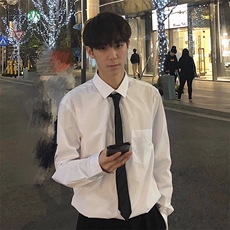 白色（送领带）