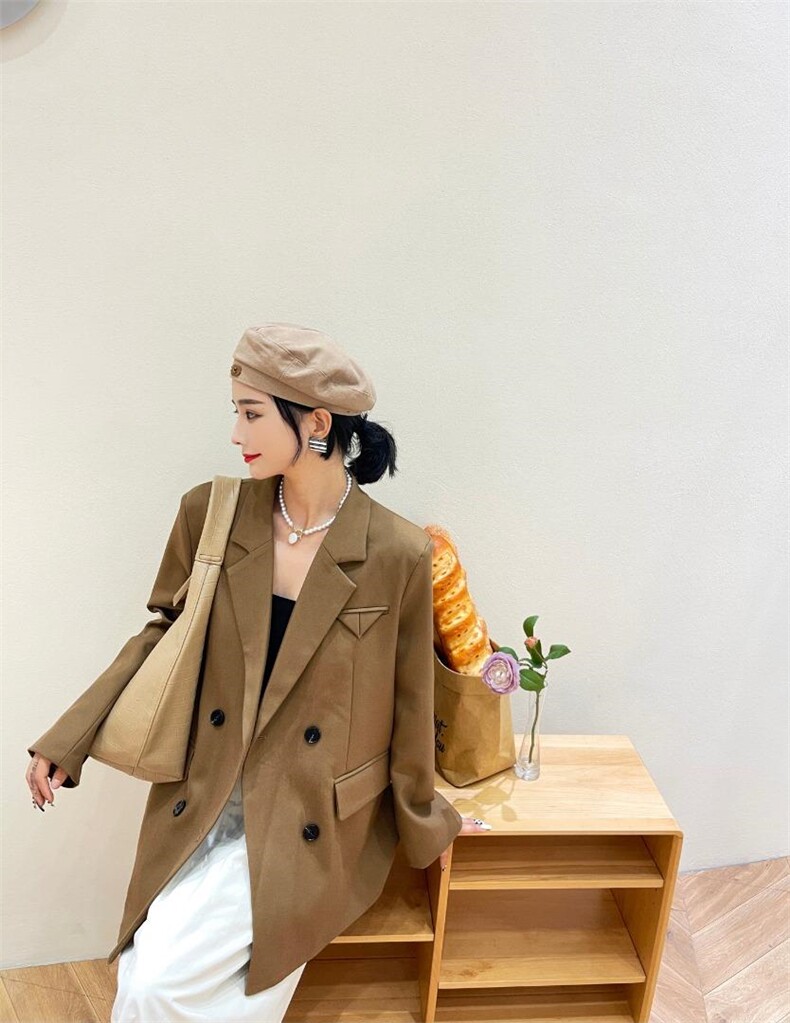 加厚宽松版西装，女装西装，Balance Studio