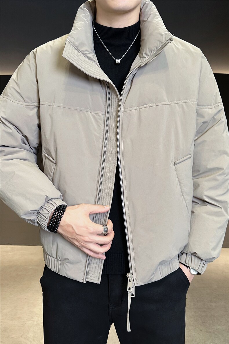 90新标2025冬设计款立领休闲加厚保暖宽松羽绒服外套5971-P295,男装羽绒服,电商A413