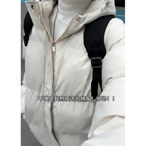 现货高品质美式高街冬季重磅三防加厚羽绒棉衣厚外套面包棉服图片