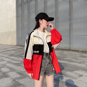 现货2021夏装新款宽松防晒服 166-FS01 绿色图片