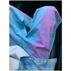 美式高街cleanfit彩色牛仔裤男直筒裤子多巴胺穿搭男N818，男装牛仔裤，星座1116A（原606A-3）