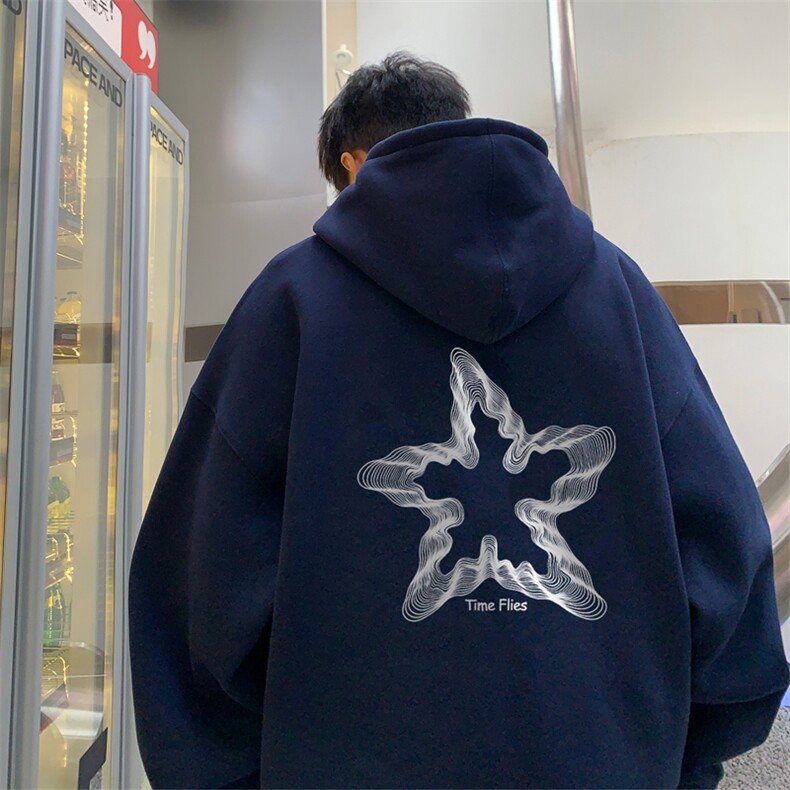 ！连帽圆领卫衣男装港风帽衫男LM174-P35,男装卫衣,电商B367