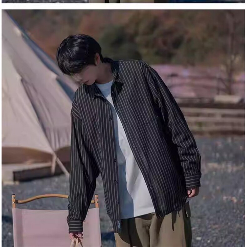 1506/Q3800/P36休闲衬衫男长袖秋季痞帅内搭衣服免烫黑色男士,男装衬衫,星座1506