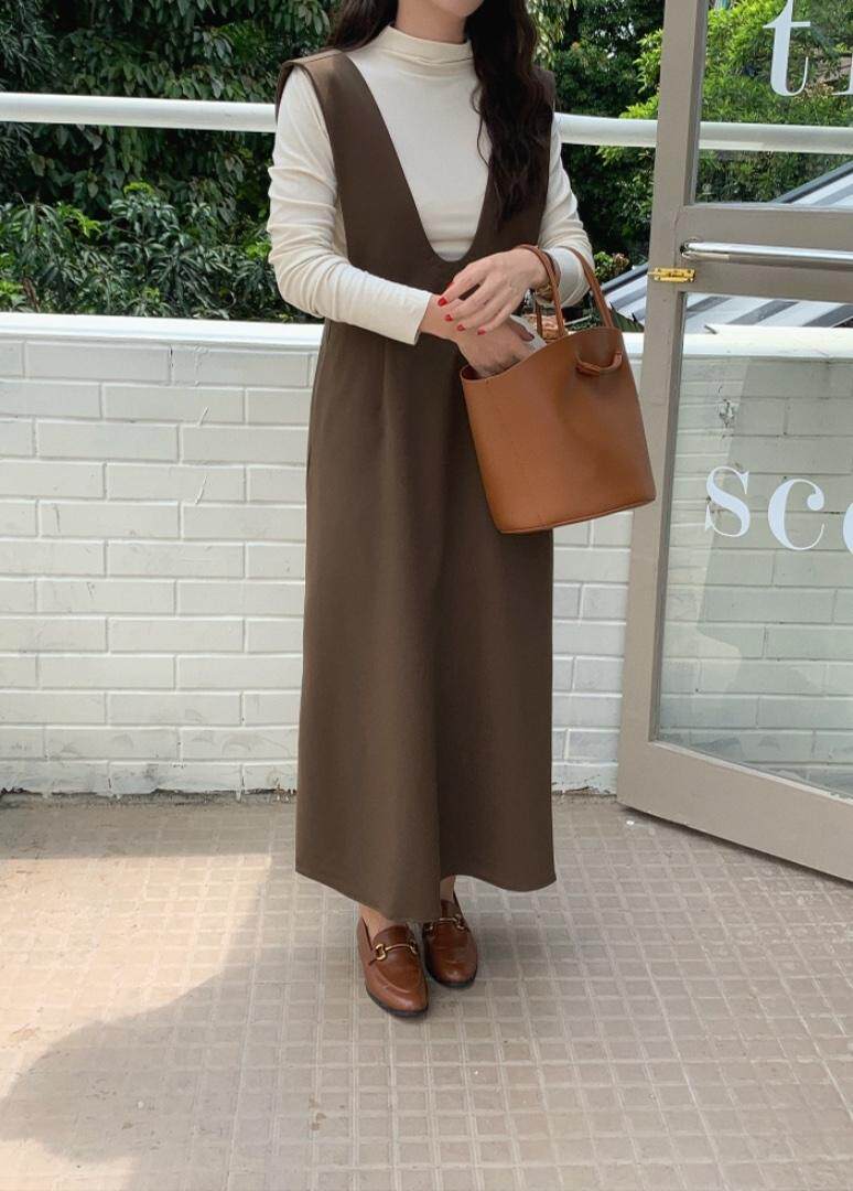 背心裙，女装背心吊带，GREENO