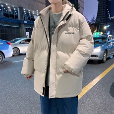 2025冬季新款加厚大码宽松棉衣潮流面包服XZ102A-4-9031-P85，男装棉衣，星座211-2