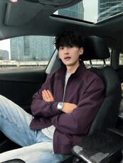 网图改夹克潮牌美式解构立领棒球服夹克男春秋外套特P40，男装夹克，电商C306-1