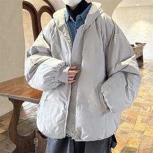控128加绒面包服男大码羊羔毛棉衣男MY16330-P100图片