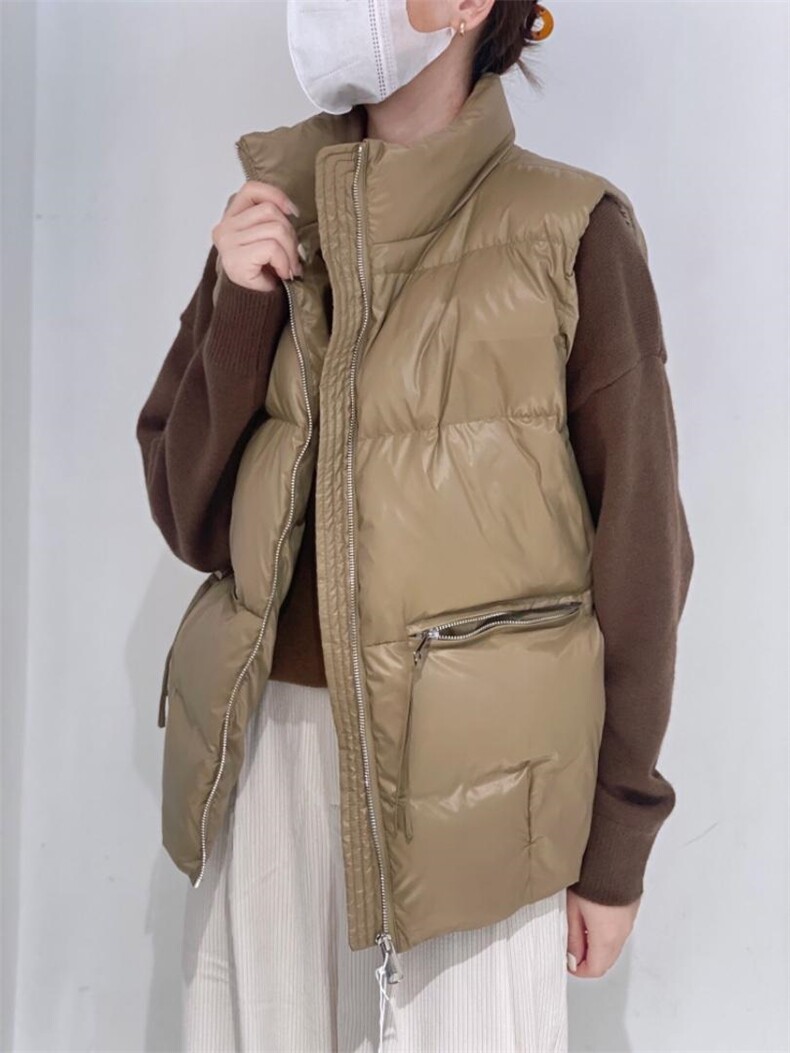 休闲羽绒马甲，女装马甲，驿谷