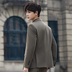 2025春秋男商务正装礼服西服时尚休闲西装外套A355-XF9002-P155，男装西服，电商A355（原A415）