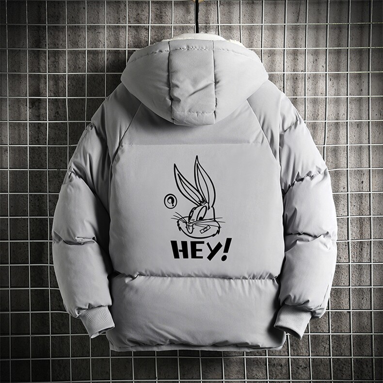 MY16179-P100加厚加绒连帽衣男大码服男面包服男网格挂拍,男装棉衣,电商A040A