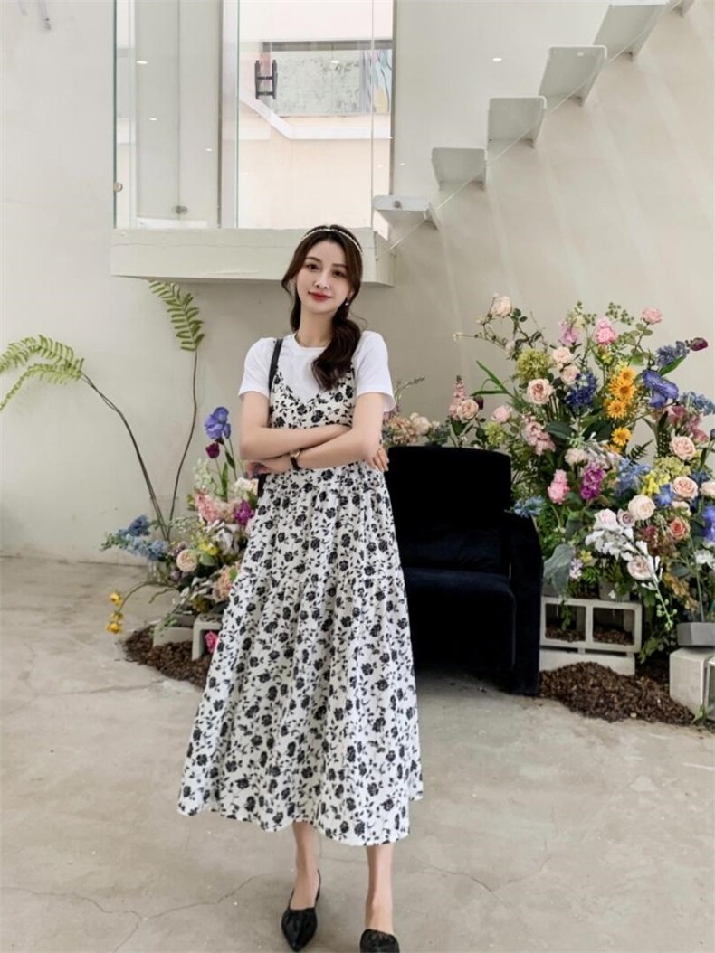 现货，新款连衣裙，女装连衣裙，秋水伊人