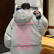 棉袄厚外套港风日系棉衣纯色棉服大码面包服1016-1M08P90K118，男装棉衣，星座1016-1（原电商B408-1）