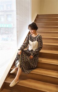 【PANDLI .潘大利 春装新款连衣裙图片