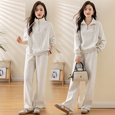 2026春季商场精品时尚运动公主袖减龄上衣+休闲裤套装，女装套装/套裙，凯瑟曼