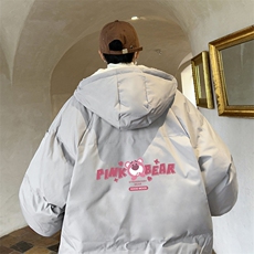 控128加绒面包服男大码羊羔毛棉衣男MY16329-P100，男装棉衣，电商A040